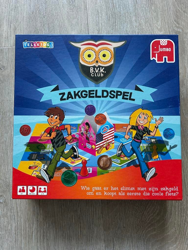 Het Zakgeldspel - Leer slim omgaan met geld, Hobby en Vrije tijd, Gezelschapsspellen | Bordspellen, Drie of vier spelers, Ophalen of Verzenden