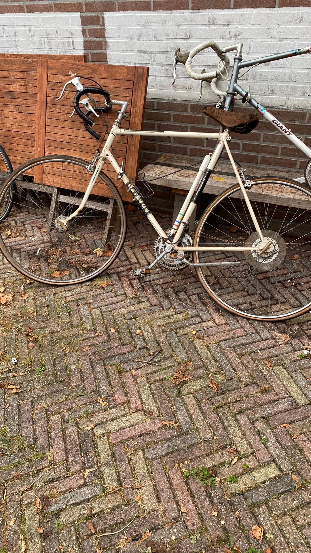 Racefiets, Ophalen