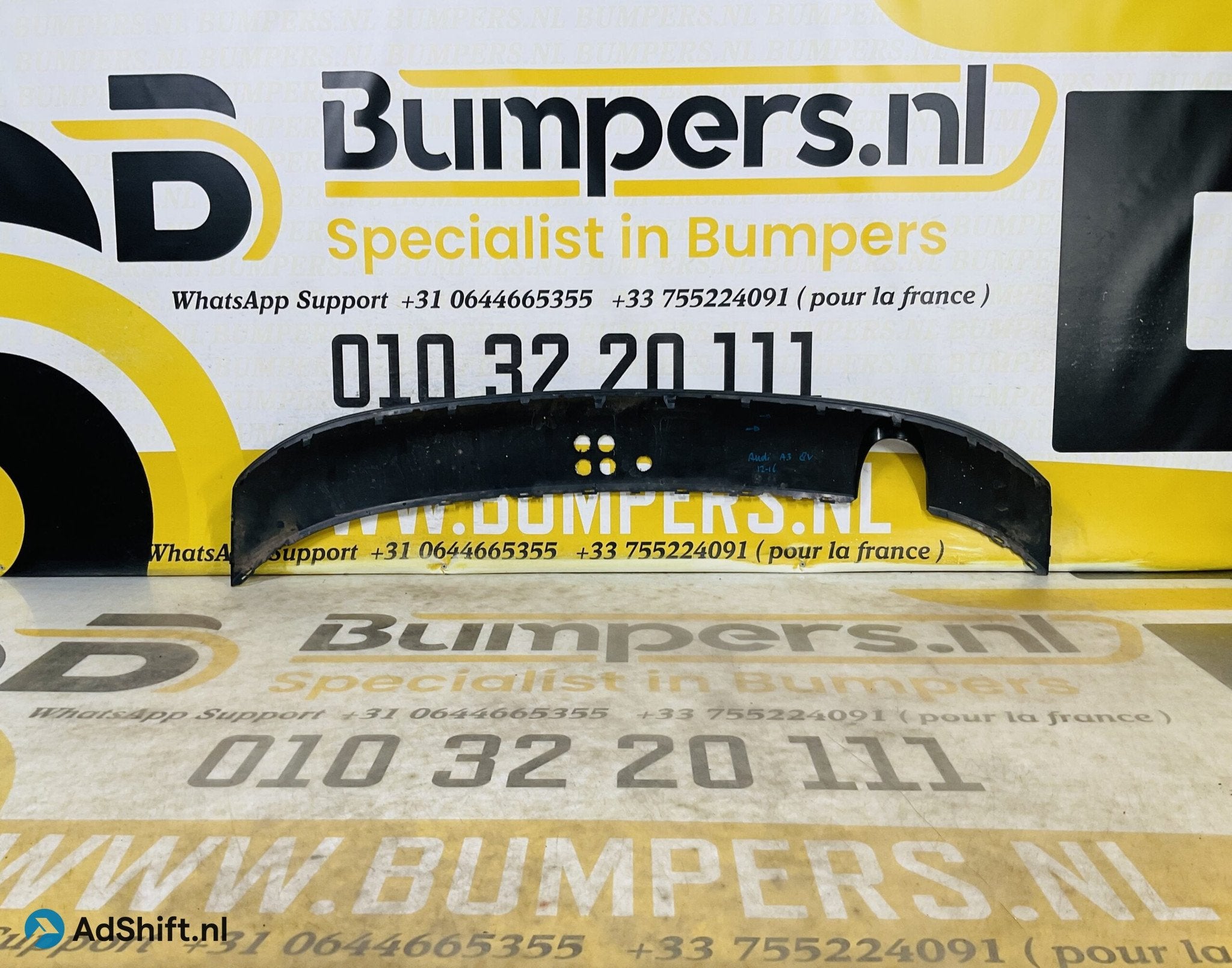 Diffuser audi A3 8V 2012-2016 Achterbumper Lip 2-R8-8144R, Bumper