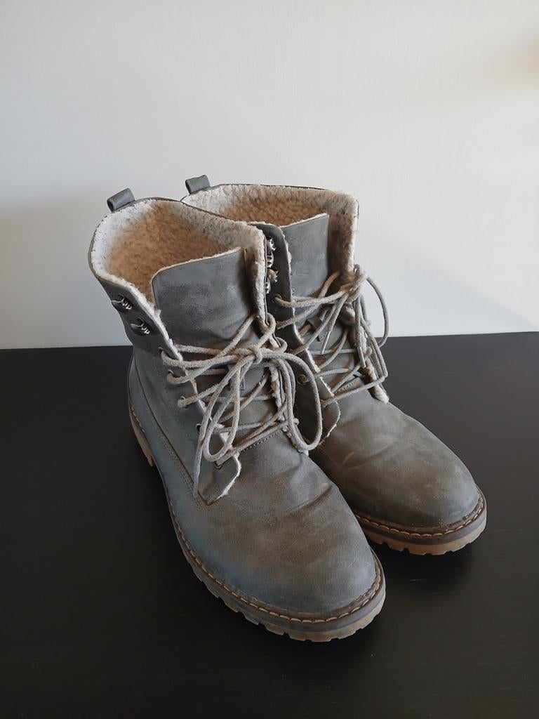 Grijze boots blue box maat 41, Blue Box, Overige typen, Ophalen of Verzenden, Zo goed als nieuw