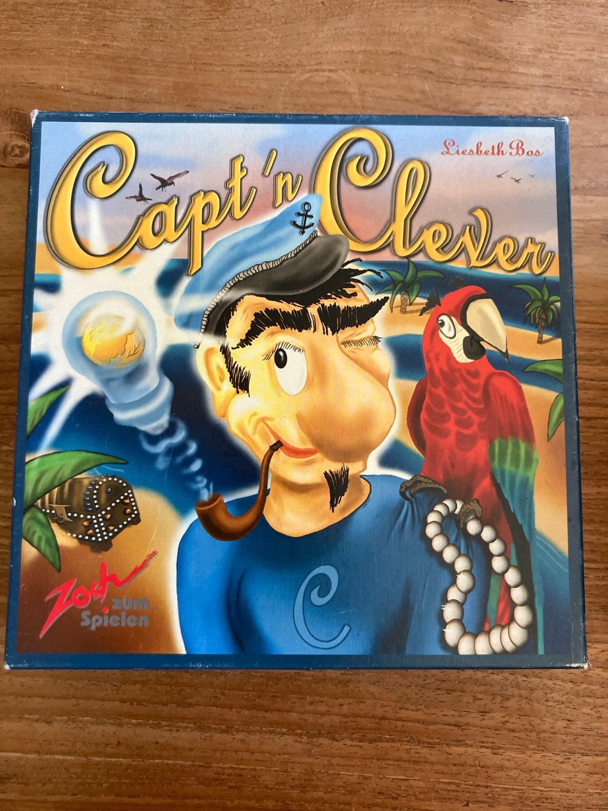 Capt'n Clever bordspel - Zo goed als nieuw, Hobby en Vrije tijd, Ophalen, Zo goed als nieuw