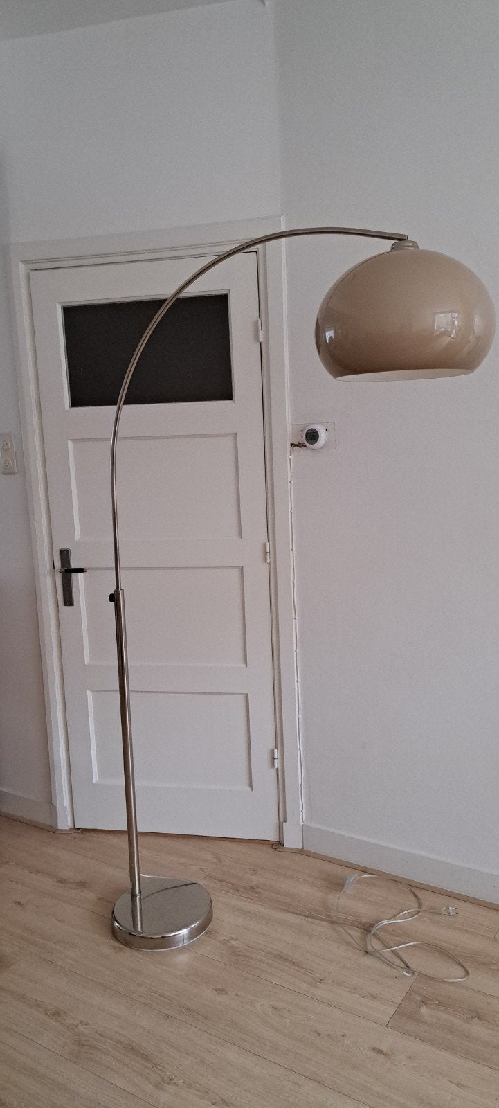 Booglamp met vintage mushroom kap, Ophalen, Gebruikt, 150 tot 200 cm