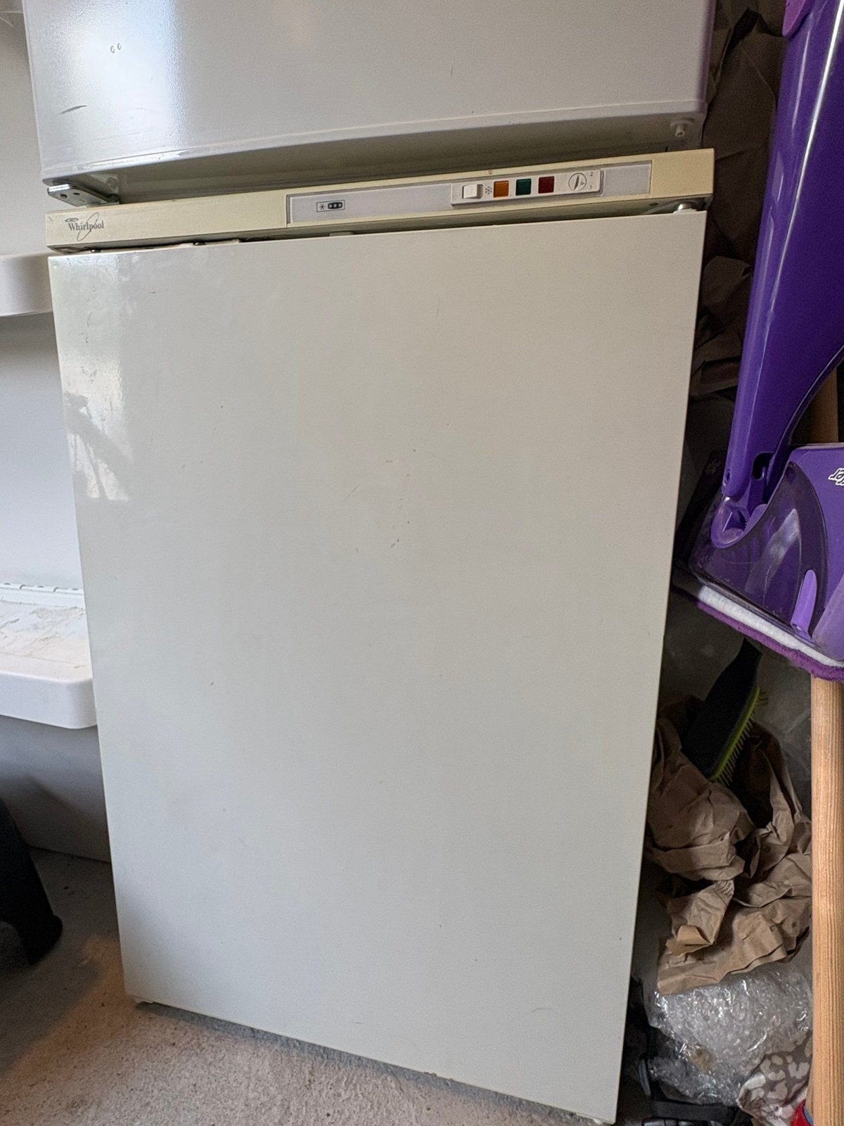 Whirlpool tafelmodel vriezer, Gebruikt, Minder dan 60 cm, Vrijstaand, Ophalen