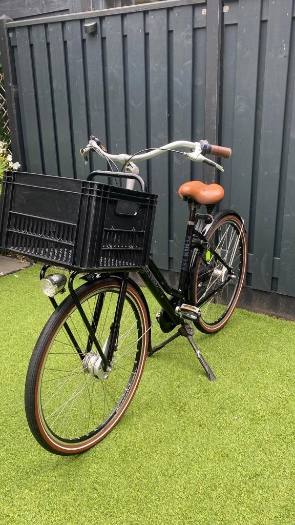 Gazelle Miss Grace transportfiets, Fietsen en Brommers, Fietsen | Dames | Damesfietsen, Ophalen, Terugtraprem, Gebruikt, 47 tot 50 cm