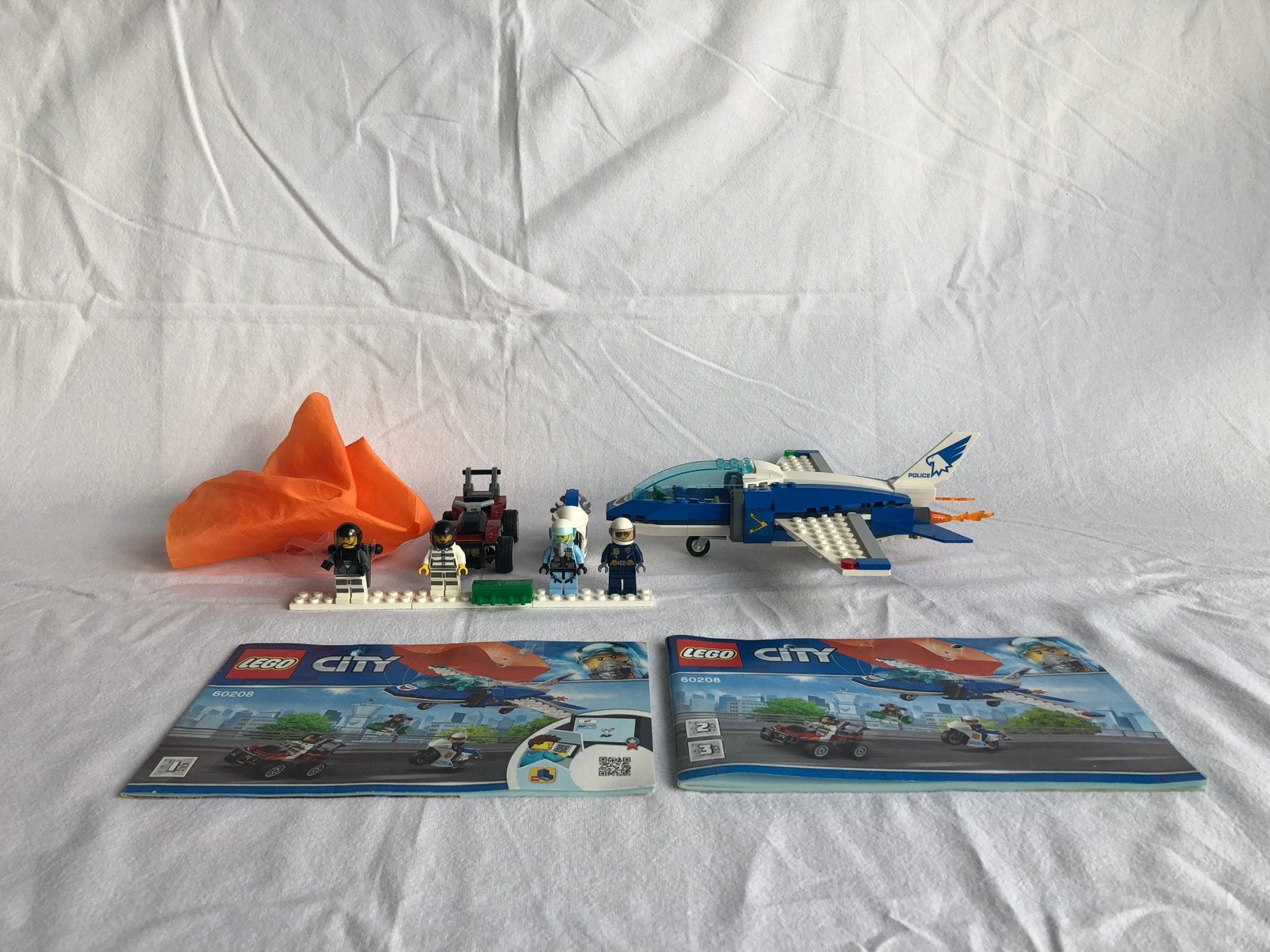 Lego City 60208 Sly Police Parachute Area - Politie - M26, Lego, Lego, City, Lego