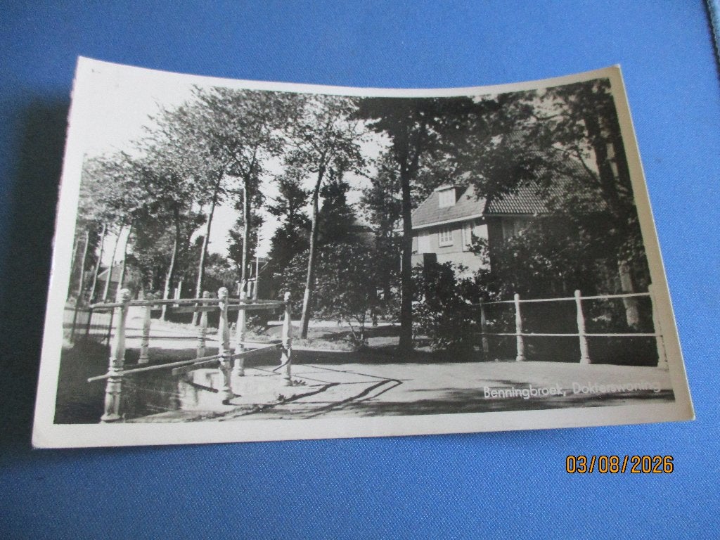 Benningbroek, Verzamelen, Ansichtkaarten | Nederland, Ophalen of Verzenden, Voor 1920, Gelopen