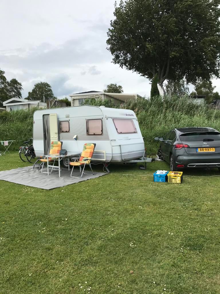 Dethleffs New Line 440 1997, Caravans en Kamperen, Caravans, Rondzit, Koelkast, Particulier, Dethleffs