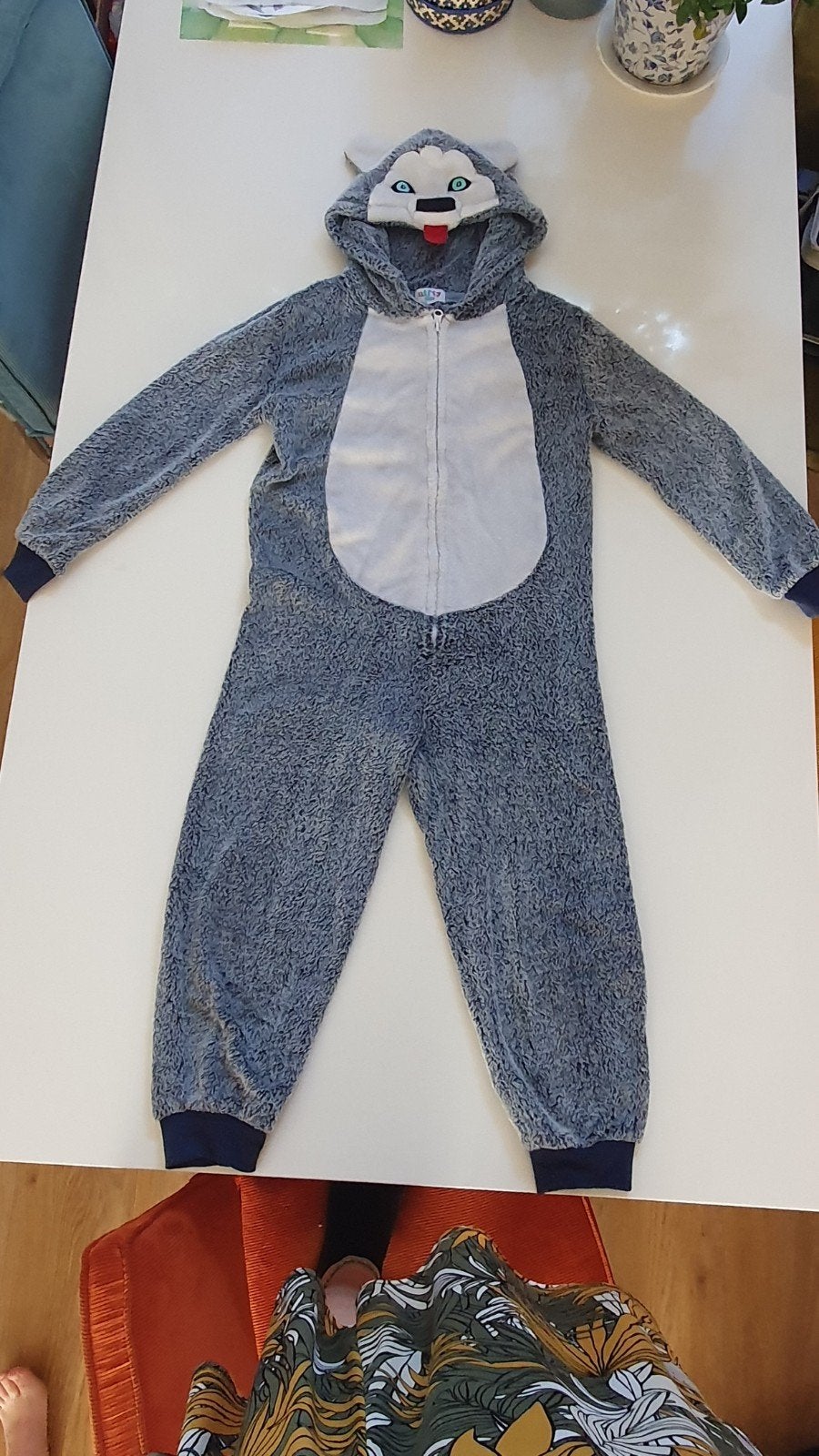 Nifty Kids Wolf of Husky Onesie - Maat 9-10 jaar, Ophalen of Verzenden, Zo goed als nieuw, Nifty Kids, Jongen of Meisje