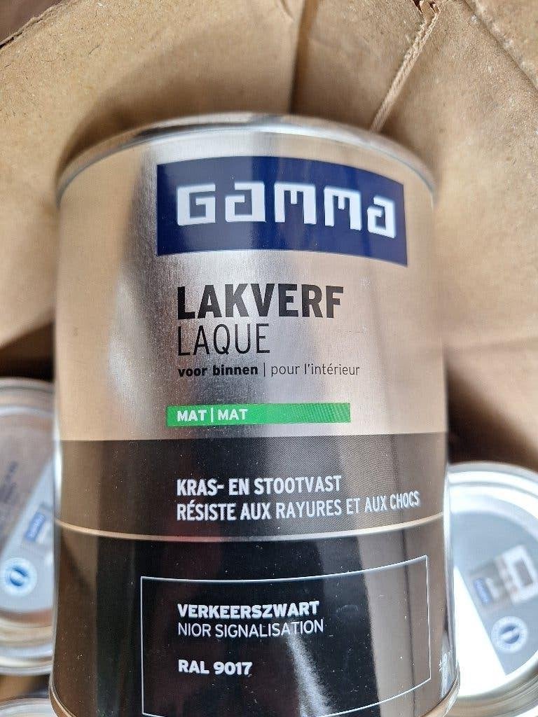 Lakverf verkeerszwart mat RAL 9017, Ophalen, Zwart, Nieuw, Lak