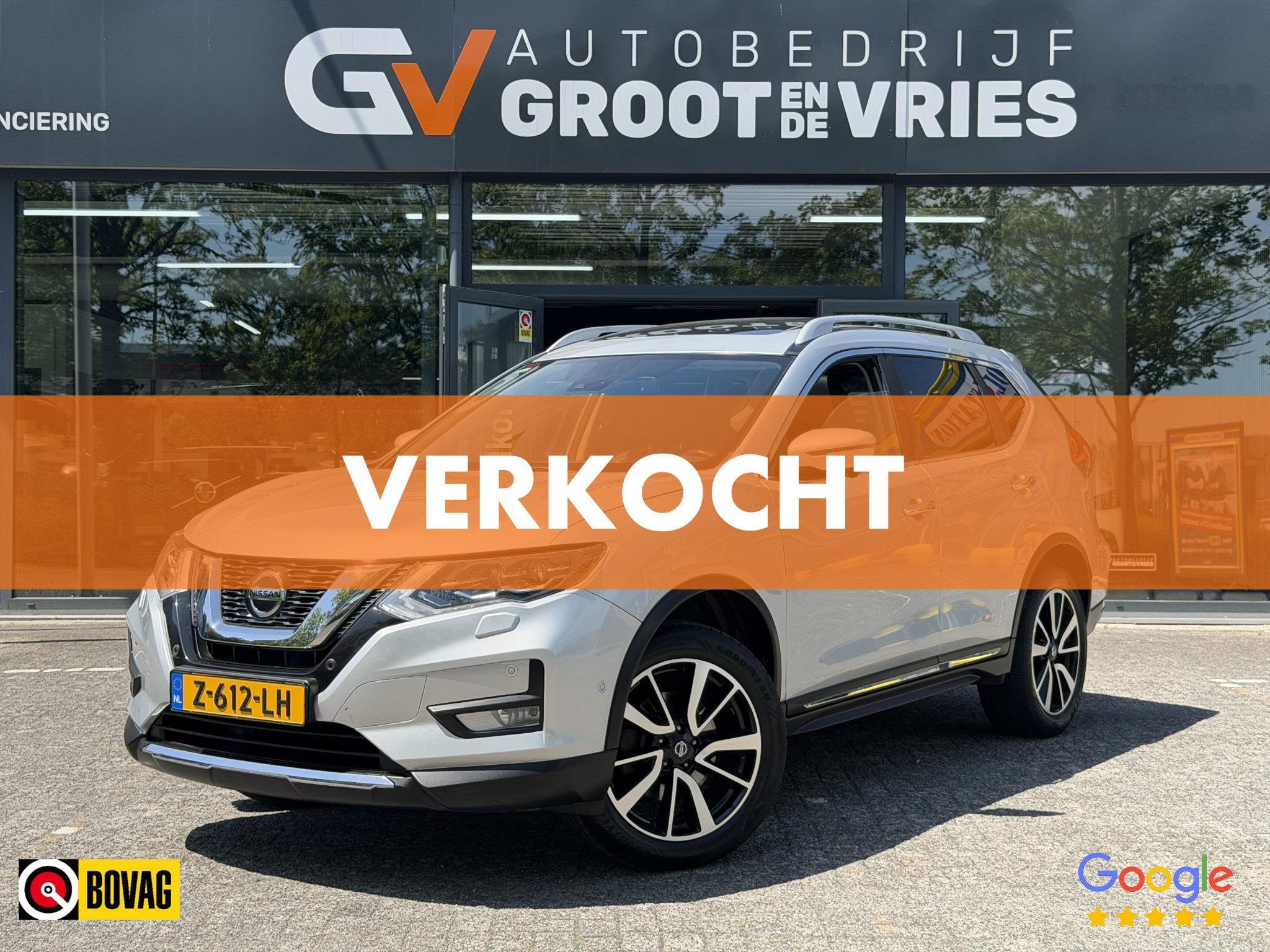 Nissan X-Trail 1.3 DIG-T Tekna 7p., Auto's, Nissan, Gebruikt, Euro 6, 4 cilinders, 7 stoelen