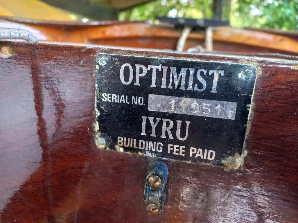 Optimist, Watersport en Boten, Gebruikt, Minder dan 15 m², Overige typen, Ophalen