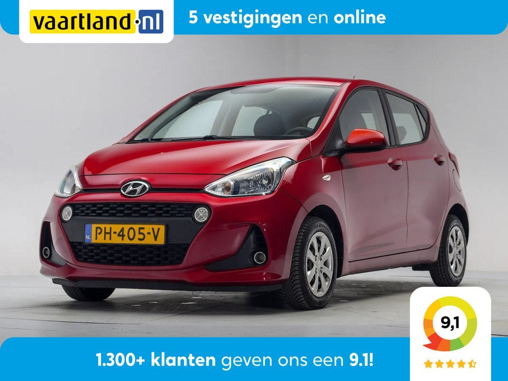 Hyundai i10 1.0i Go! 2017 [ Navi Climate Cruise ] (bj 2017), Auto's, Gebruikt, 31 €/maand, 4 stoelen, Origineel Nederlands