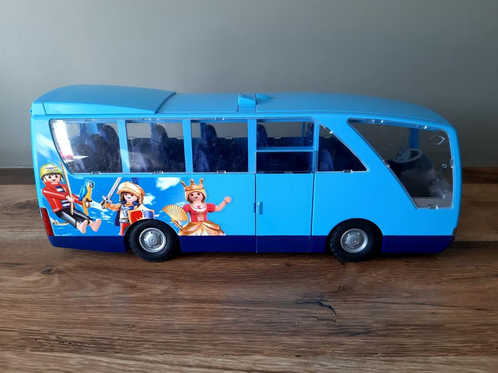 Playmobil Citylife Funpark Bus 9117, Ophalen of Verzenden, Gebruikt