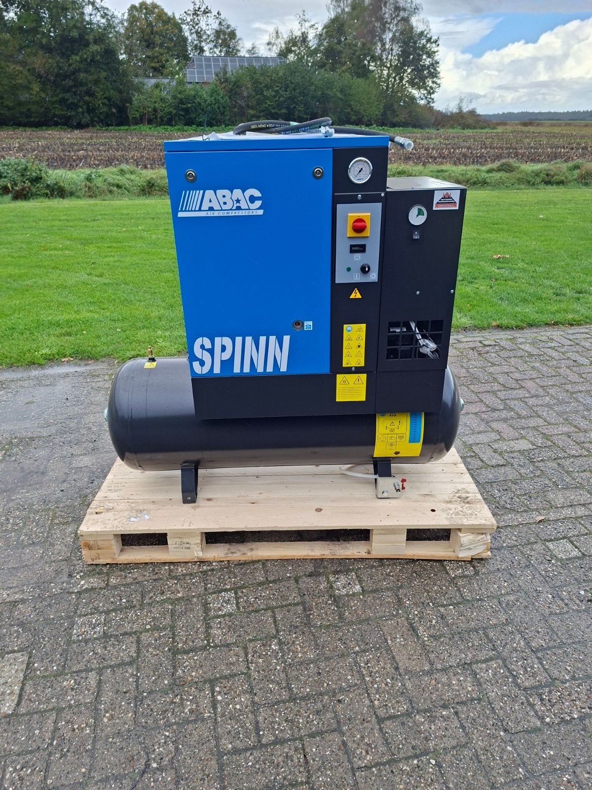 Schroefcompressor merk ABAC, 100 liter of meer, Ophalen of Verzenden, 800 liter/min of meer