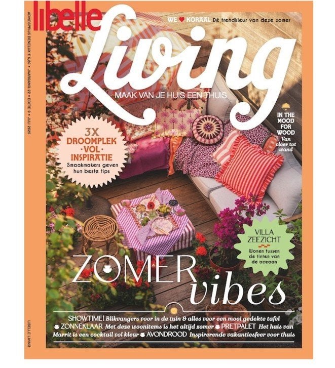 Libelle living (3 nummers), Verzenden, Gelezen, Damesbladen
