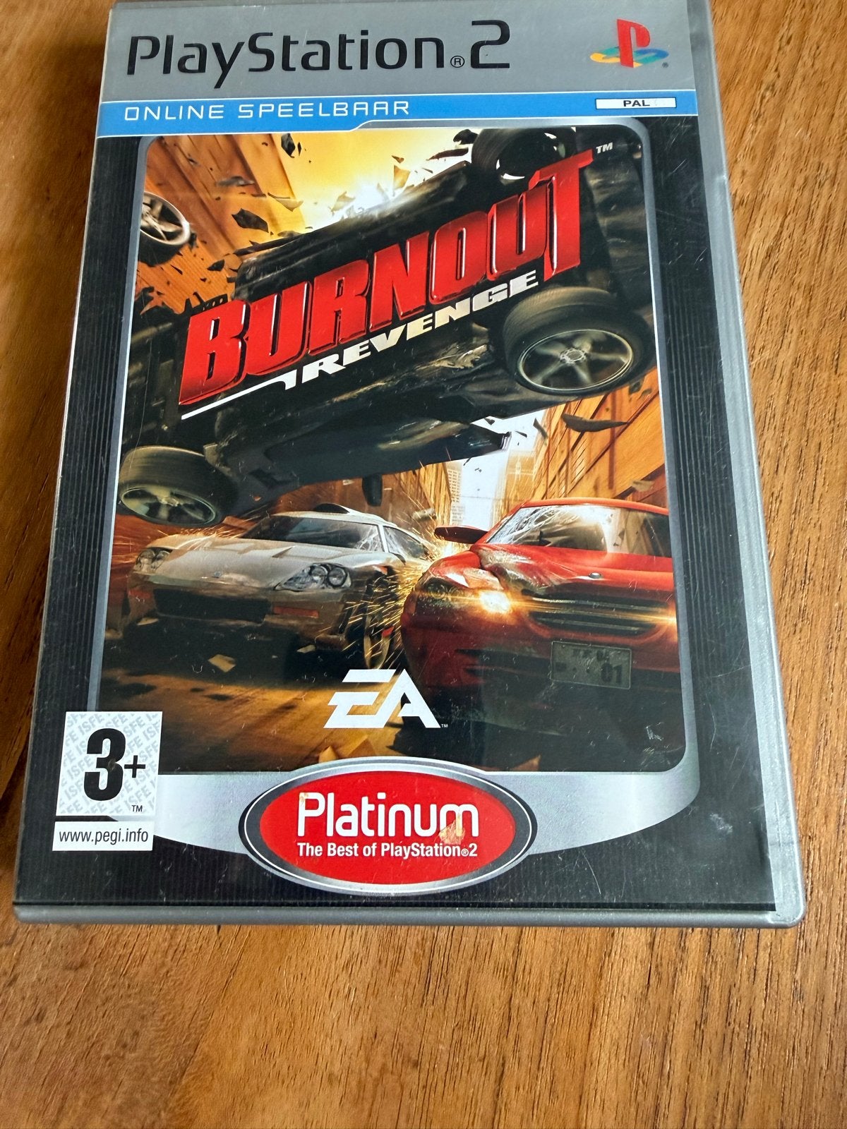 Burnout Revenge Platinum PlayStation 2 (PS2) Racegame, Spelcomputers en Games, Online, 1 speler, Racen en Vliegen, Ophalen of Verzenden