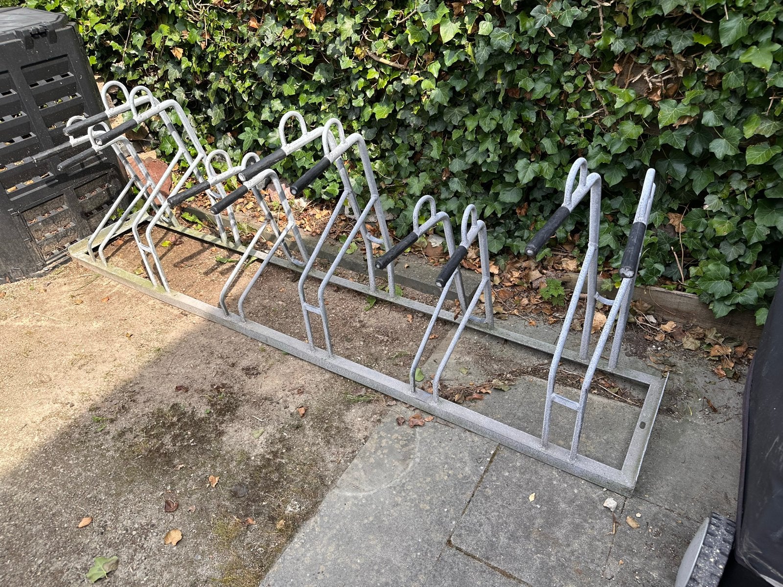 Fietsenrek voor 6 fietsen - 210x38x72 cm, Ophalen, Gebruikt