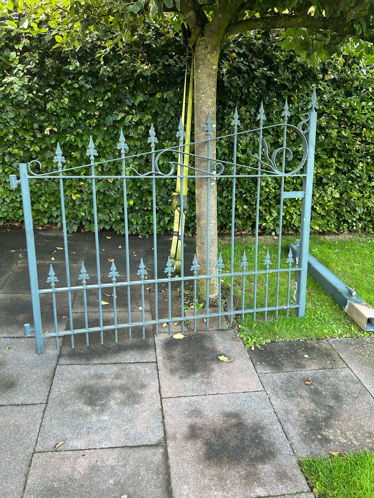 Sierlijk poort - voor ingang oprit : Gebruikt, Ophalen, Met poort, Gebruikt, Sierhekwerk