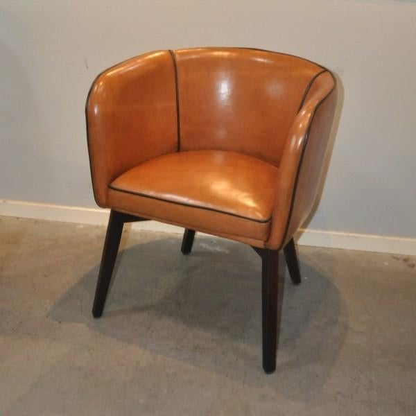 Nieuwe bureaustoel van Lounge Atelier schapenleer, Ophalen of Verzenden, Nieuw, Zwart