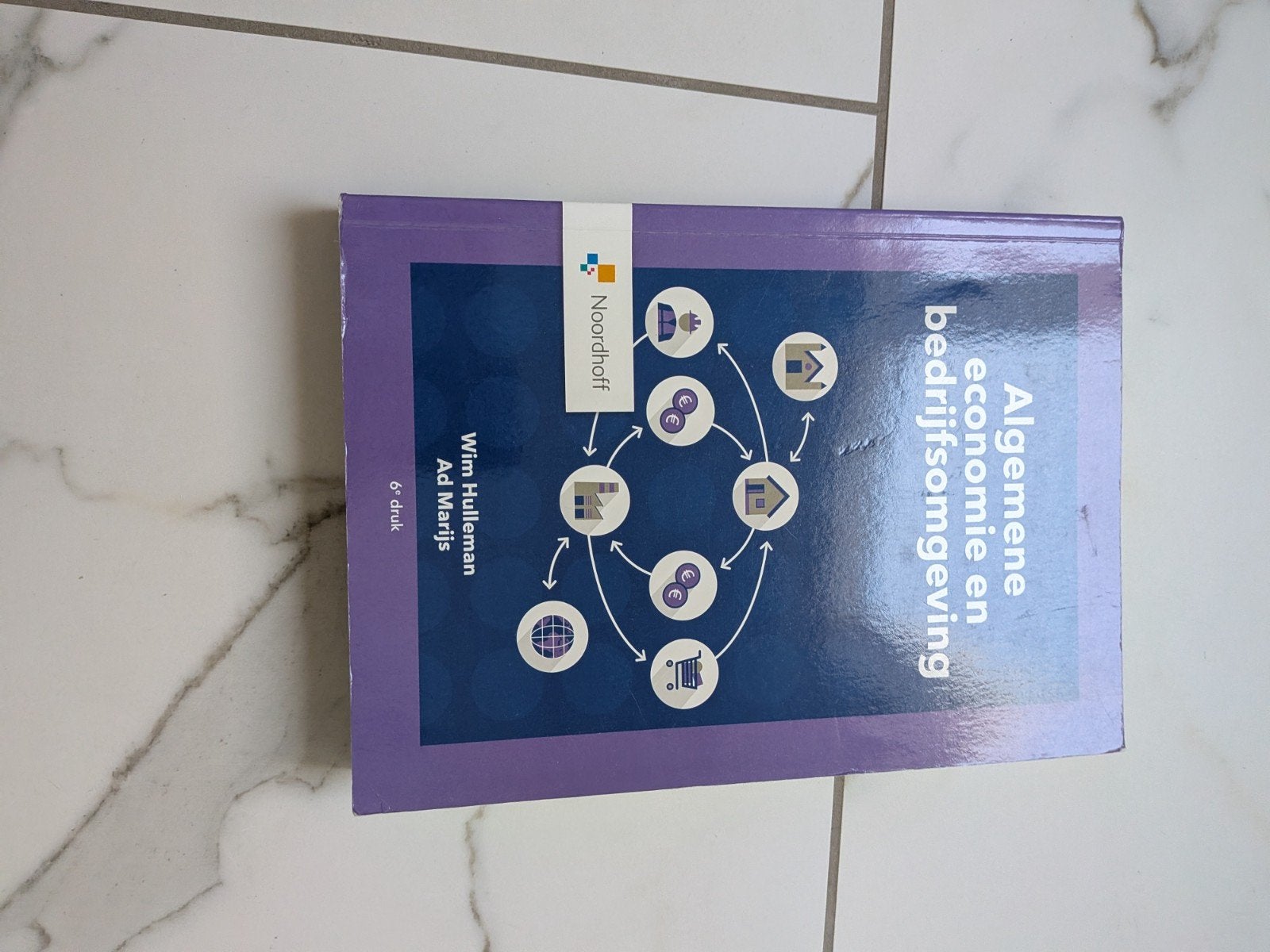 W. Hulleman - Algemene economie en bedrijfsomgeving, Boeken, Ophalen of Verzenden, Zo goed als nieuw, Economie en Marketing, W. Hulleman; A.J. Marijs