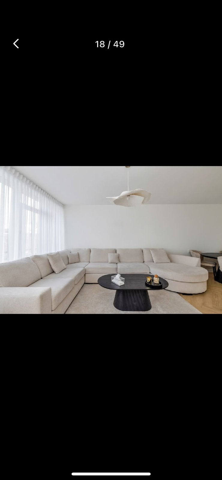 Bankstel, Huis en Inrichting, Banken | Bankstellen, Ophalen, Hoekbank, 300 cm of meer, Zo goed als nieuw