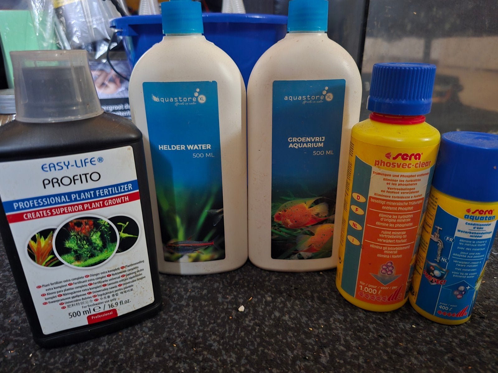 voeding voor aquarium planten en vissen, Dieren en Toebehoren, Vissen | Aquaria en Toebehoren, Ophalen of Verzenden, Zo goed als nieuw