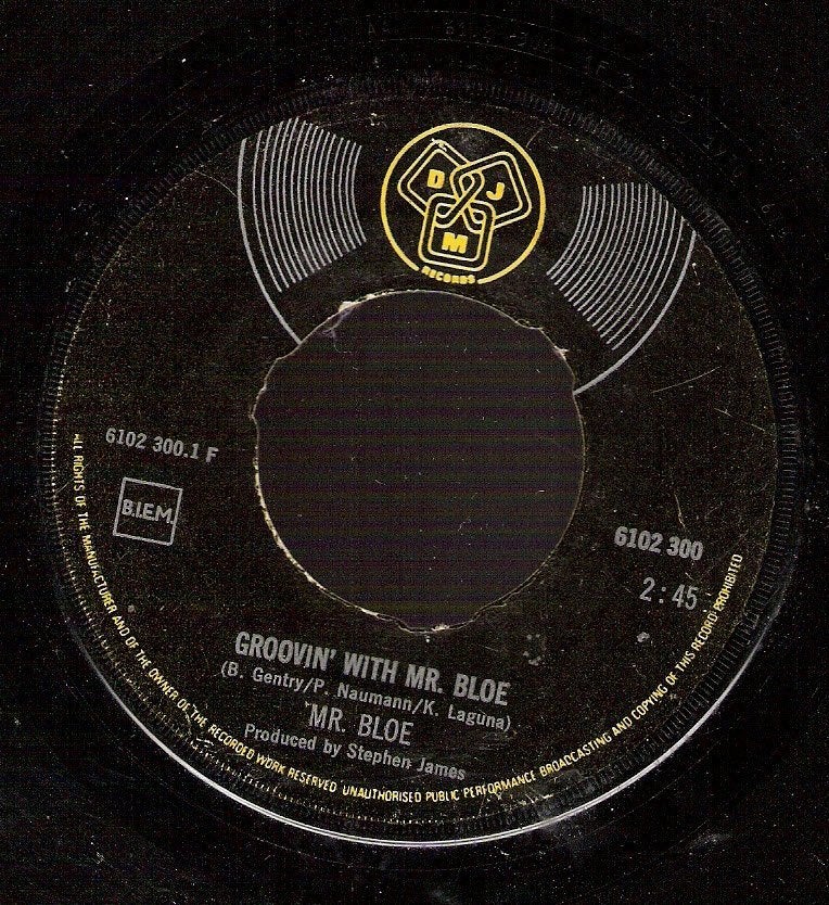 Mr. Bloe - Groovin' With Mr. Bloe -One hit wonder -UK Funk, Ophalen, Gebruikt, Pop