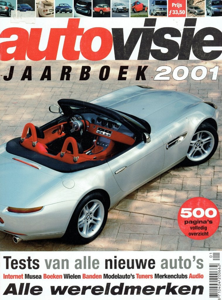Autovisie Jaarboek 2001, Verzenden, Gelezen, Algemeen