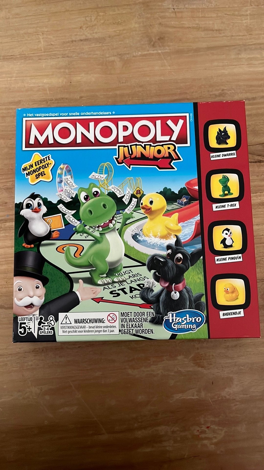 Monopoly junior, Ophalen, Zo goed als nieuw