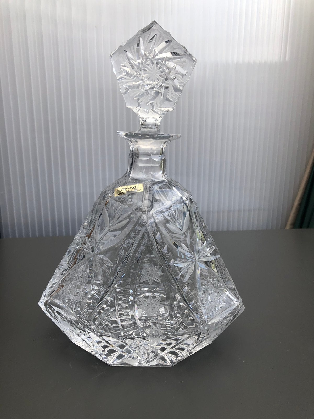 Karaf kristal antiek, Ophalen of Verzenden