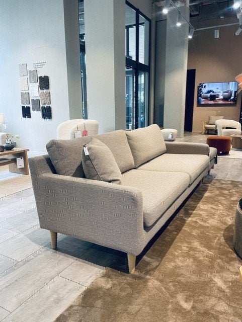 Astha 3zits bank + fauteuil + hocker als set voor 985 euro!, Ophalen, Hout, Eenvoudig, elegant, tijdloos, Driepersoons