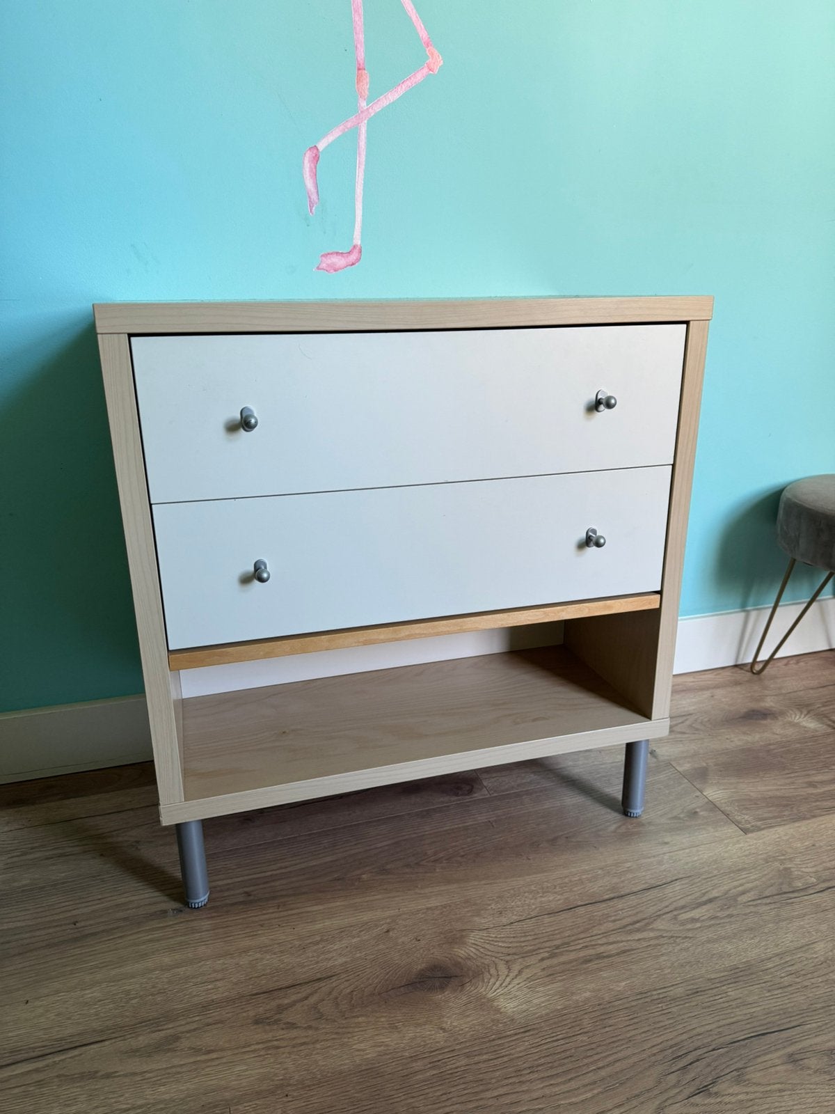 Ladekastje commode - kinderkamer kast, Ophalen, Gebruikt, 50 tot 100 cm, 3 of 4 laden
