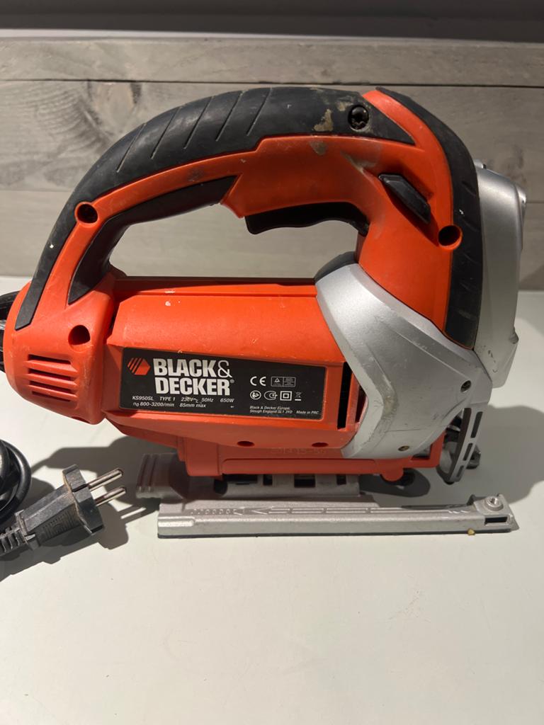 Black & Decker Decoupeerzaag KS900SL - Zo goed als nieuw, N, N, Ophalen of Verzenden, Zo goed als nieuw