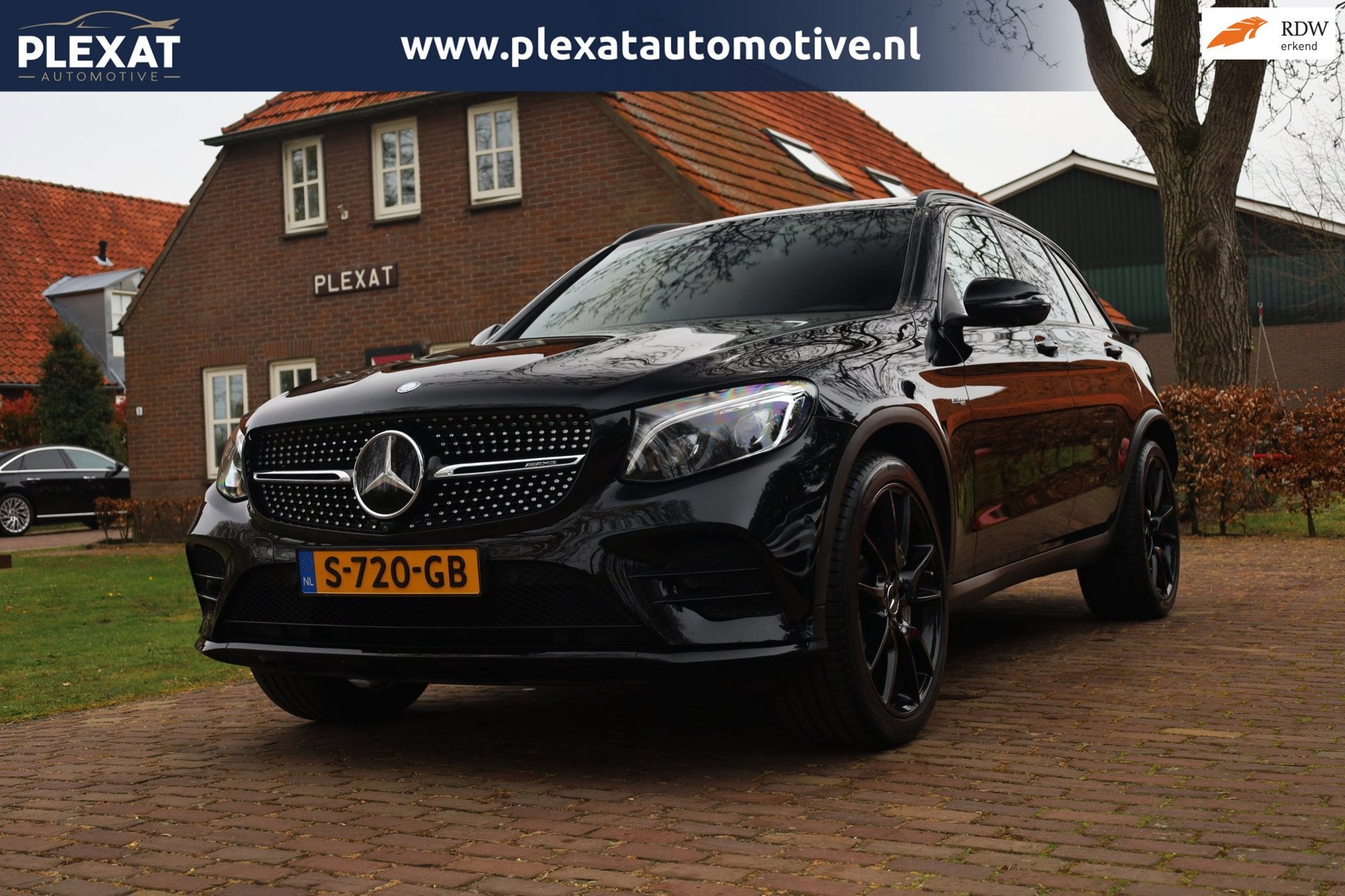 Mercedes-Benz GLC-klasse AMG 43 4MATIC Aut. | Black Style |, Automaat, Gebruikt, 367 pk, Leder