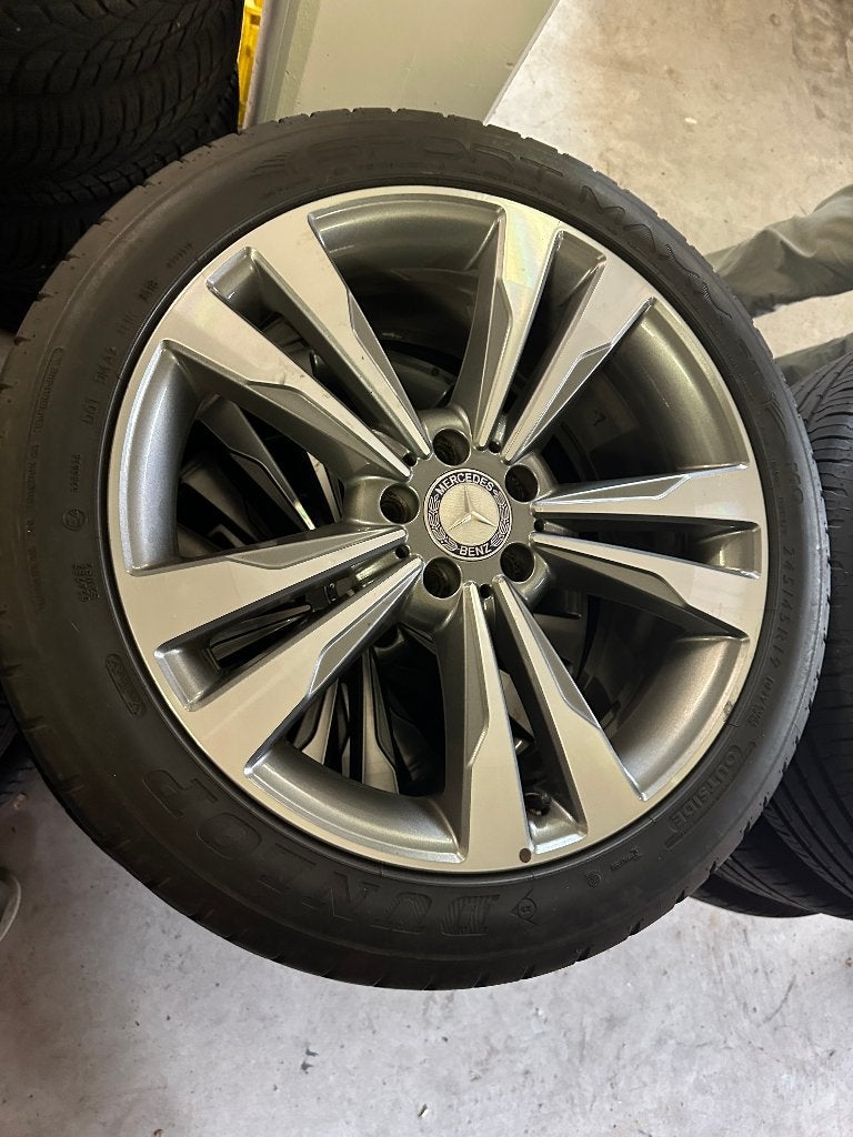 Mercedes S-klasse 19inch complete velgen W222/C217/A217, Gebruikt, Velg(en), 235 mm, Personenwagen