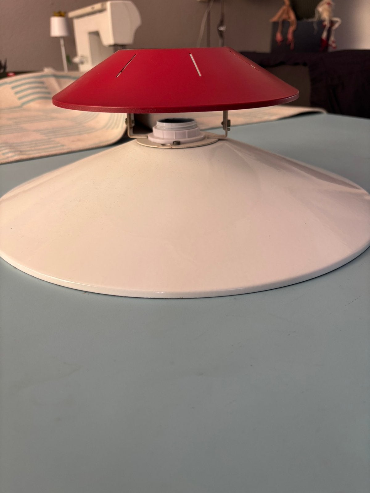 Plafondlamp, Huis en Inrichting, Lampen | Plafondlampen, Ophalen, Metaal, 37 cm, Gebruikt