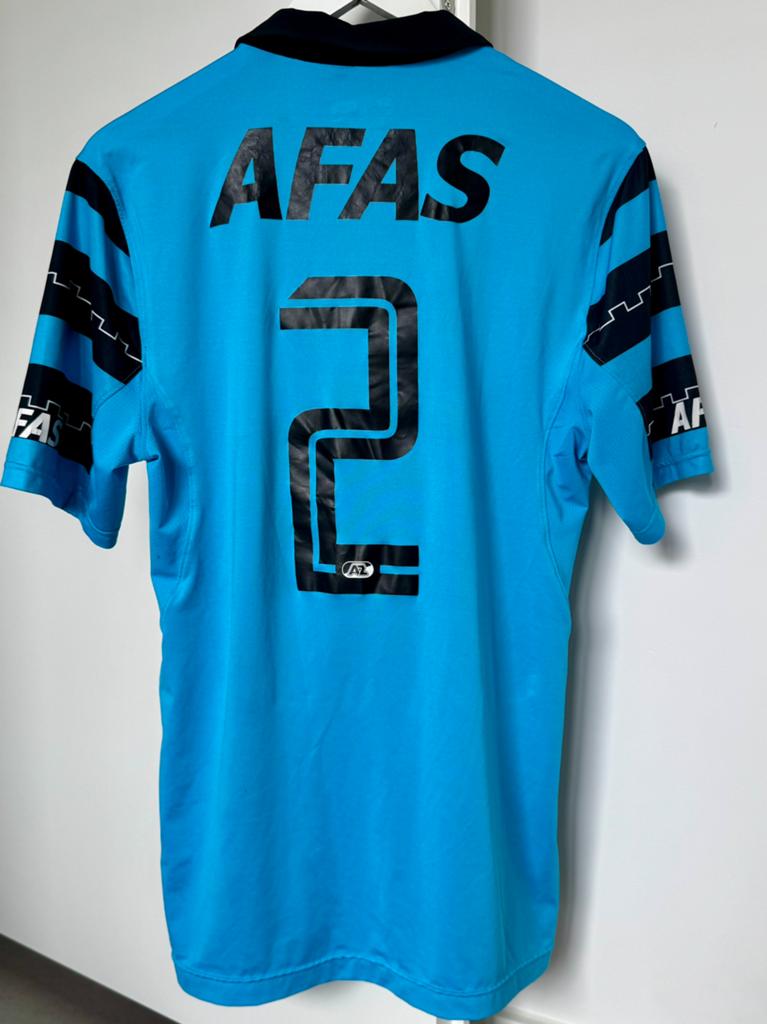AZ Alkmaar 2016 - 2017 wedstrijd shirt maat M nummer 2, Sport en Fitness, Voetbal, Maat M, Ophalen of Verzenden, Zo goed als nieuw