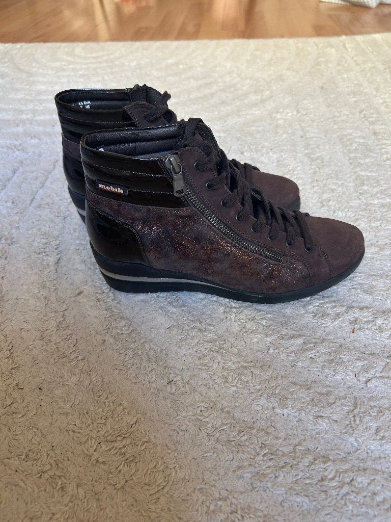 Schoenen Mephisto Mobils (Pavina), Ophalen, Mephisto, Bruin, Sneakers of Gympen