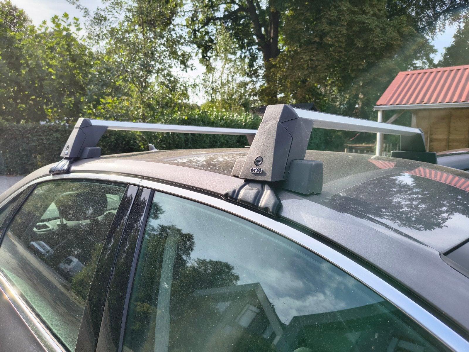 Set Originele Audi A4 dakdragers, Ophalen, Zo goed als nieuw