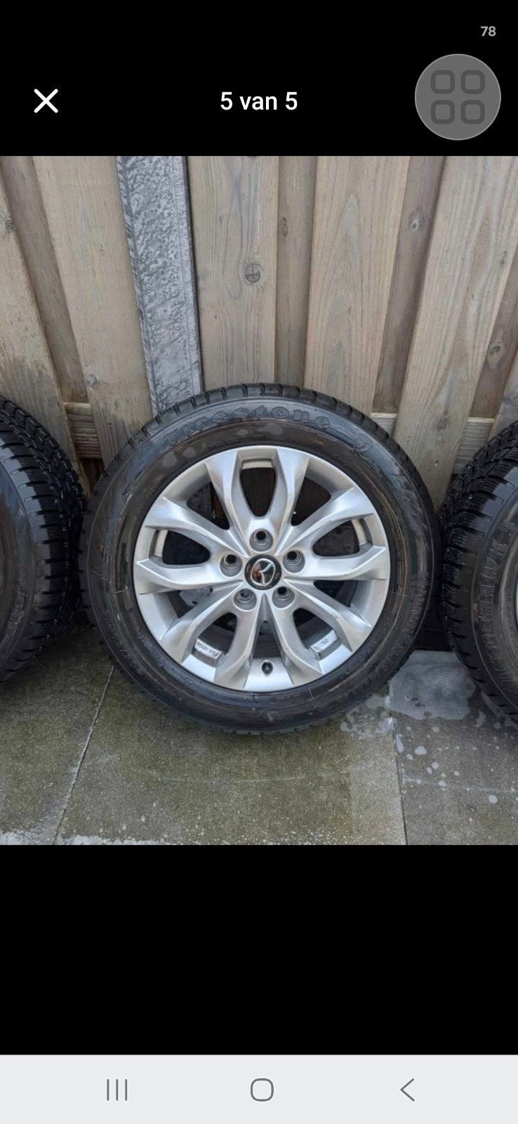 Mazda 3 (vanaf 2019) winterbanden met velg - 4mm profiel, Ophalen, 16 inch, Winterbanden, Banden en Velgen