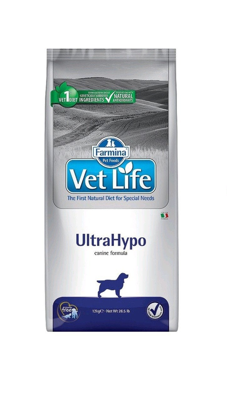Farmina Vet Life UltraHypo 12kg (2 zakken beschikbaar), Ophalen of Verzenden, Hond