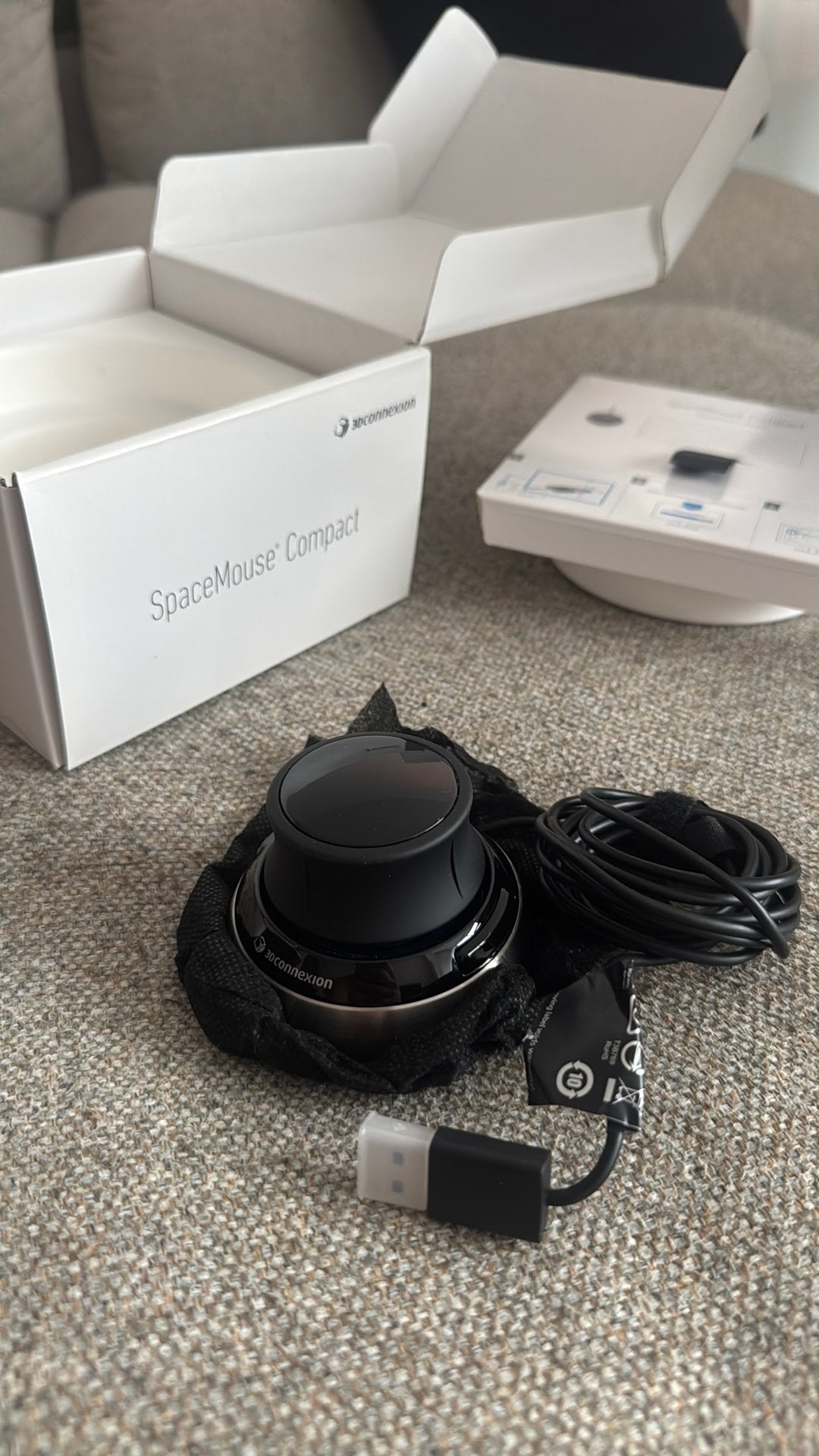 3Dconnexion SpaceMouse Comact Wired – Nieuw, Computers en Software, Muizen, Nieuw, Muis, Bedraad, Ophalen of Verzenden