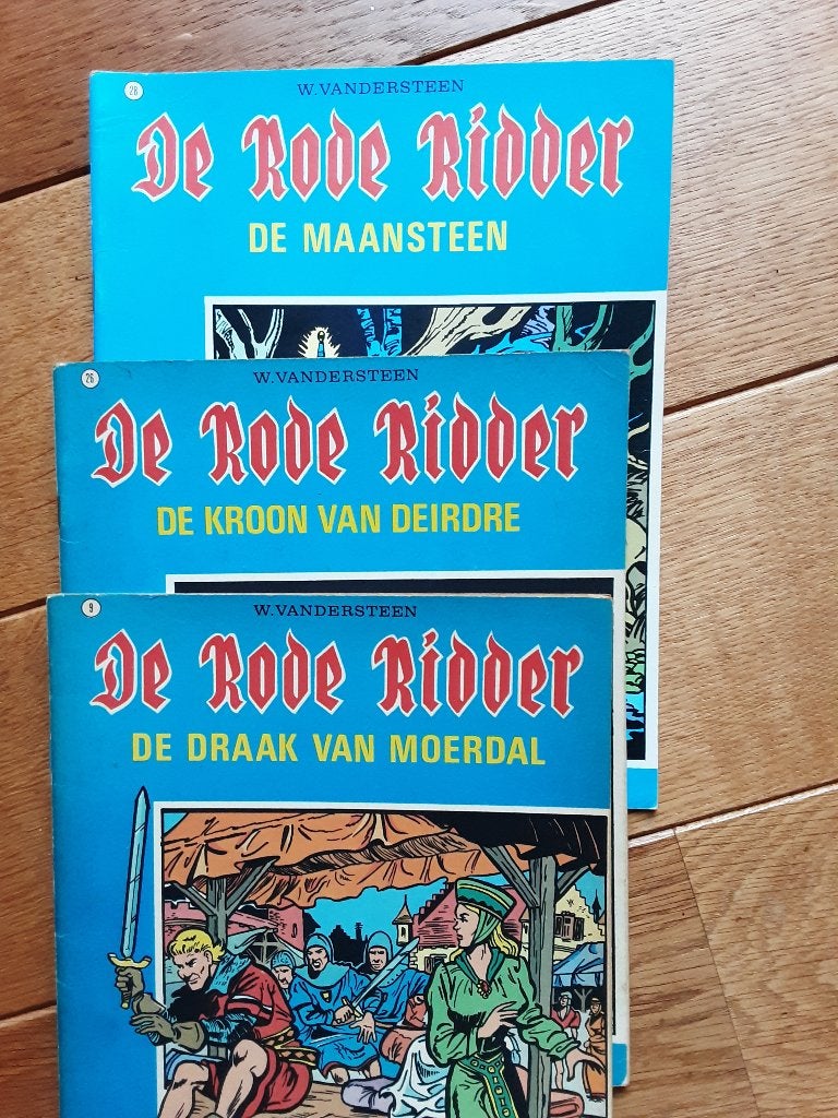 De Rode Ridder, Meerdere stripboeken, Ophalen of Verzenden, Gelezen, W. Vandersteen