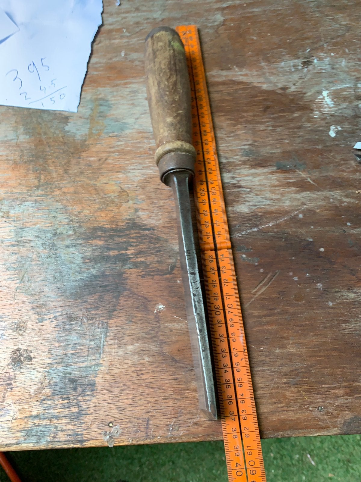 Nooitgedagt vermoorbeitel 26mm 180+heft=334mm l, Ophalen of Verzenden