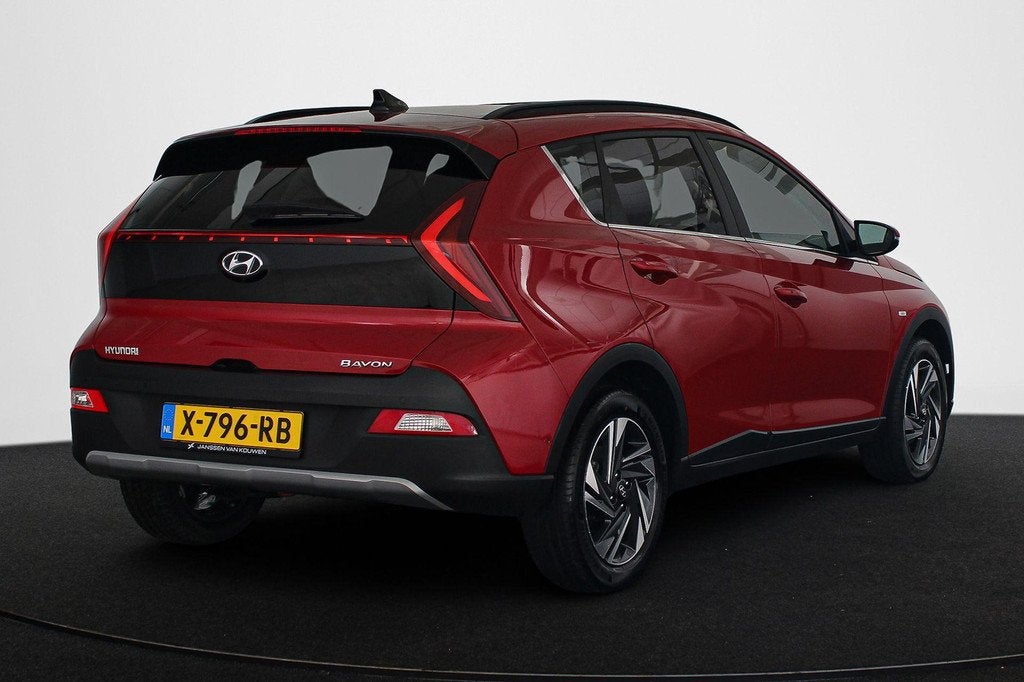 Hyundai Bayon 1.0 T-GDI Premium Sky Schuifdak Stuur-Stoelver, Voorwielaandrijving, Gebruikt, 1095 kg, Origineel Nederlands