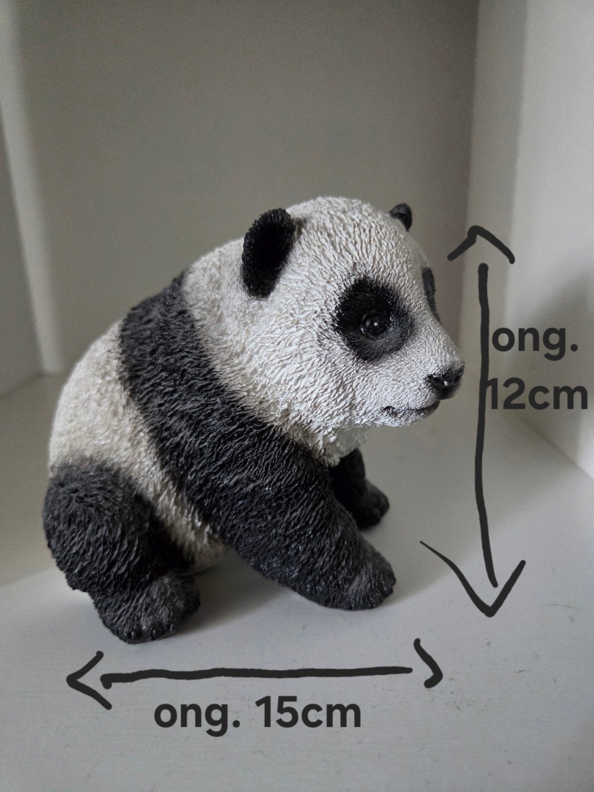 zwart, wit panda beeldje, Verzamelen, Ophalen, Zo goed als nieuw, Overige typen