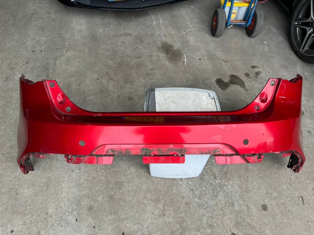 achterbumper mazda 3 pdc bckn-50221 2019+ rood, Info@mazda.com, Mazda, Mazda, Achter