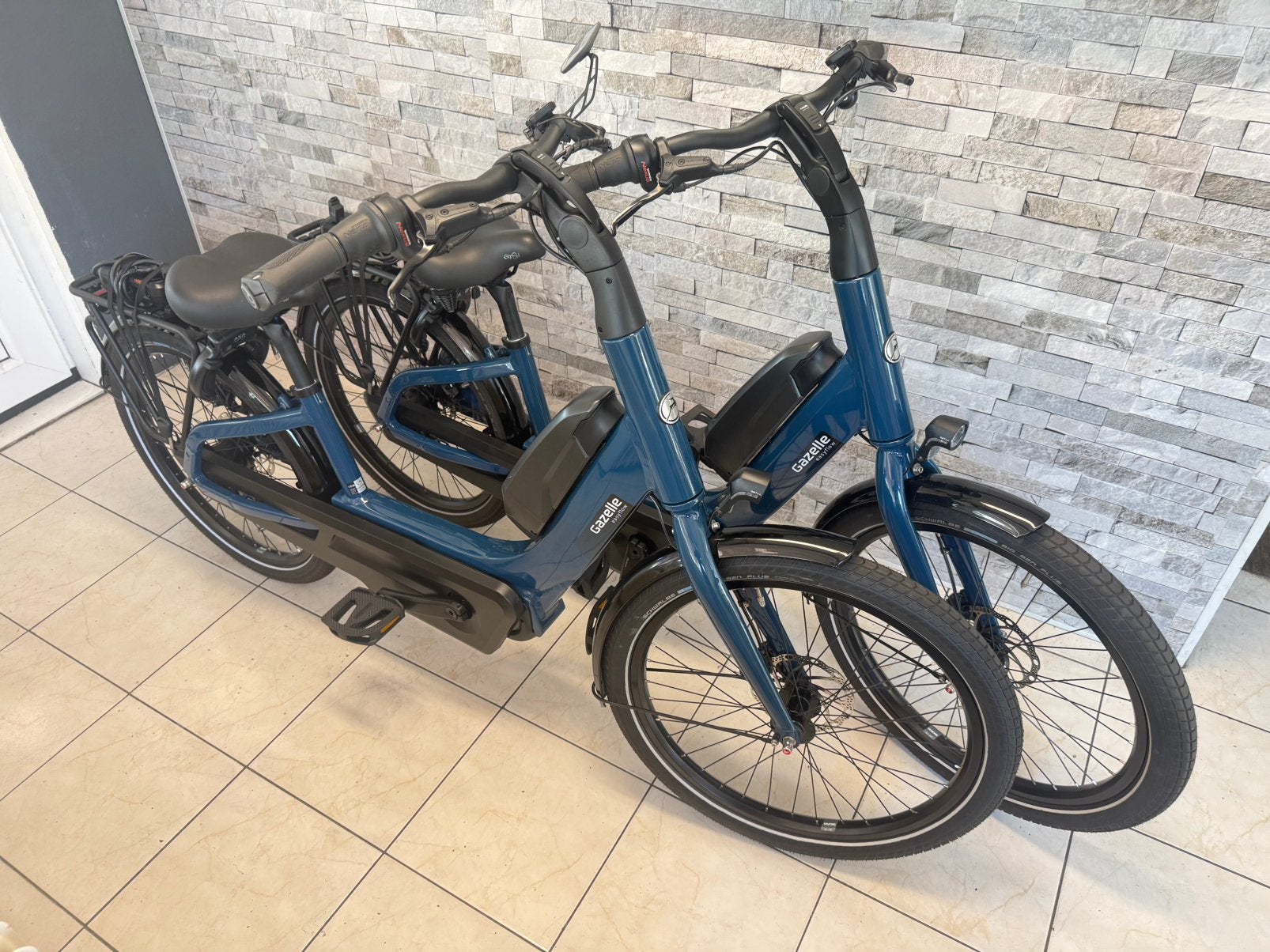 2st. NIEUWSTAAT Gazelle Easyflow TOTAAL 84-269km D46cm, Ophalen, Zo goed als nieuw, Minder dan 47 cm, /
