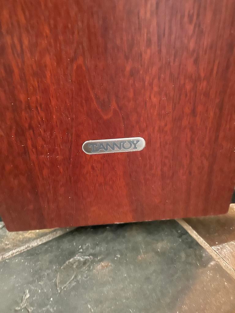 Tannoy Eyris 2 Walnoot Vloerstaande Speakers, Ophalen of Verzenden, Zo goed als nieuw