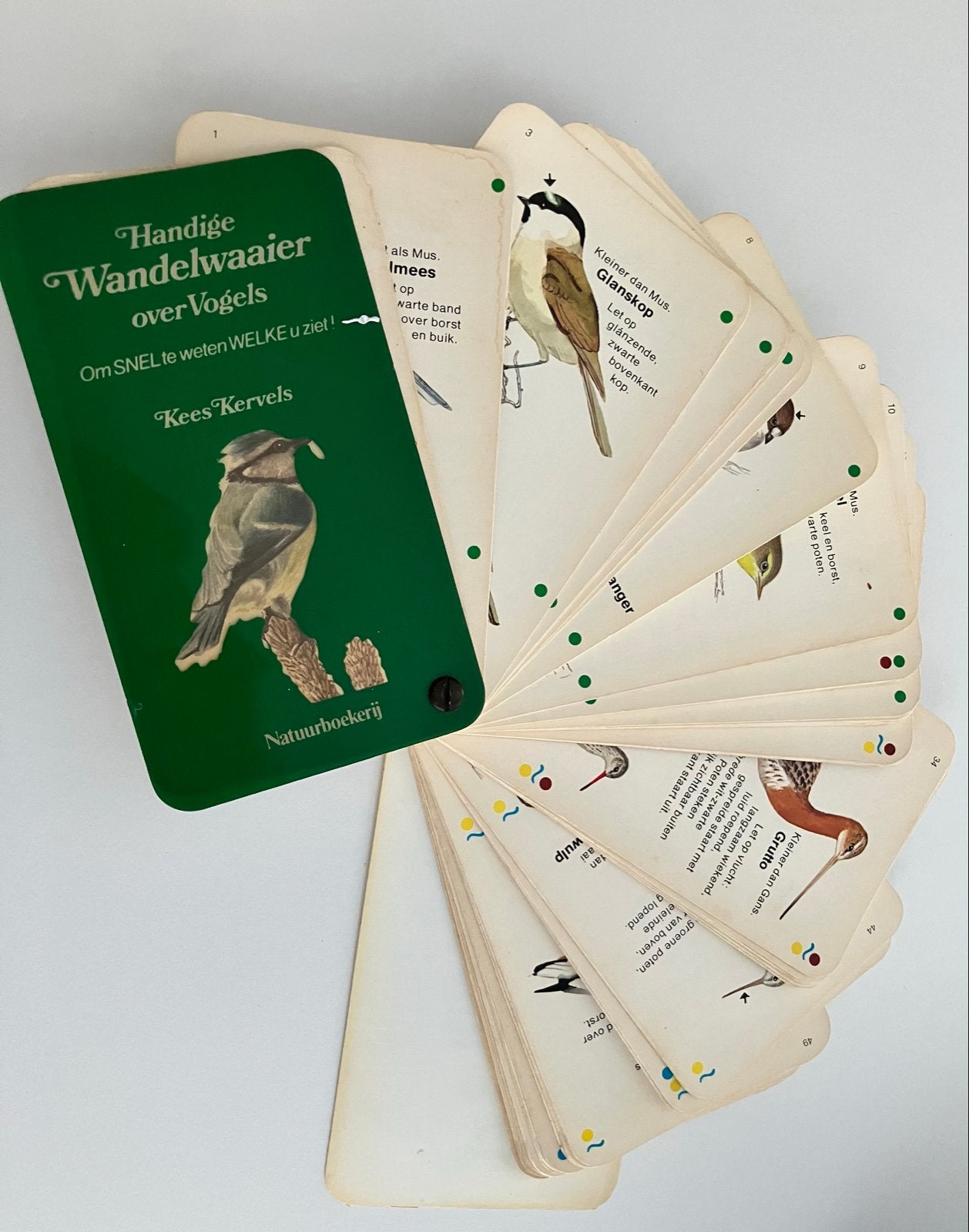 Handige Wandelwaaier over Vogels vogelaar Kees Kervels, Ophalen of Verzenden, Gelezen, Vogels